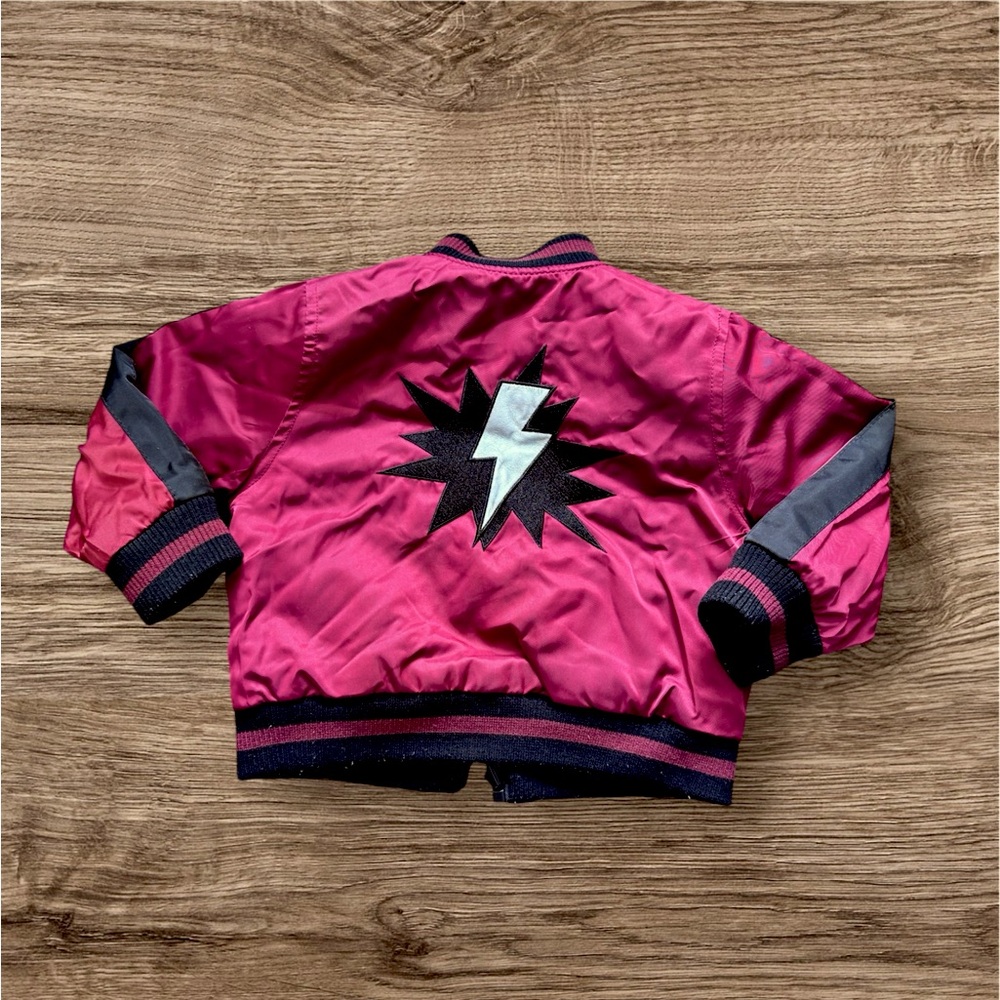 CAT & JACK • reversible quilted bomber jacket